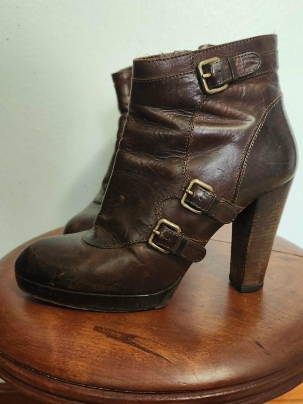 Derek Lam Leather Ankle Boots Zip, EU39/US8-8.5
